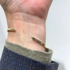 Armband 14k classic stripe