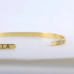 Armband 14k classic stripe