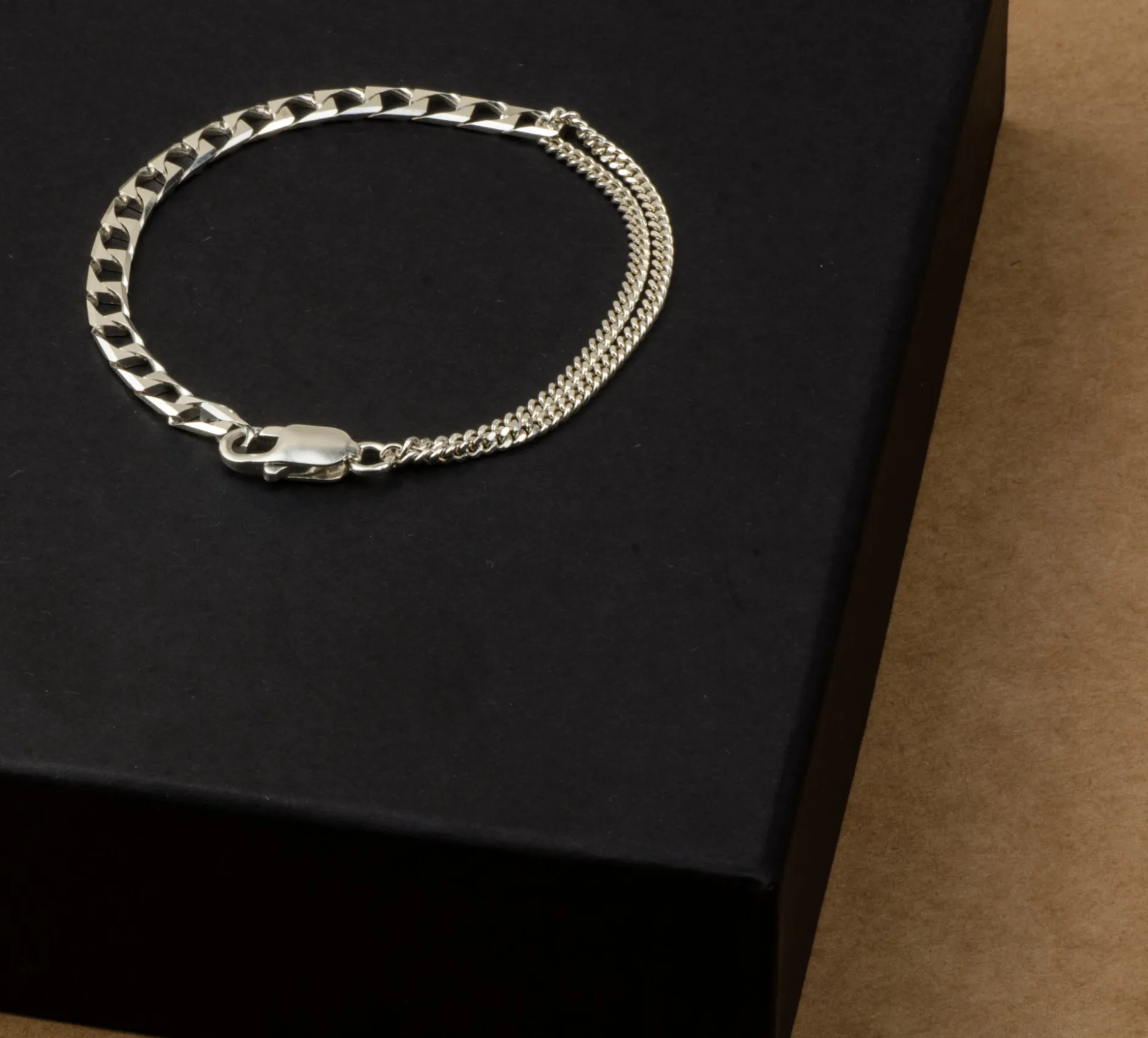 Armband Steven double chain