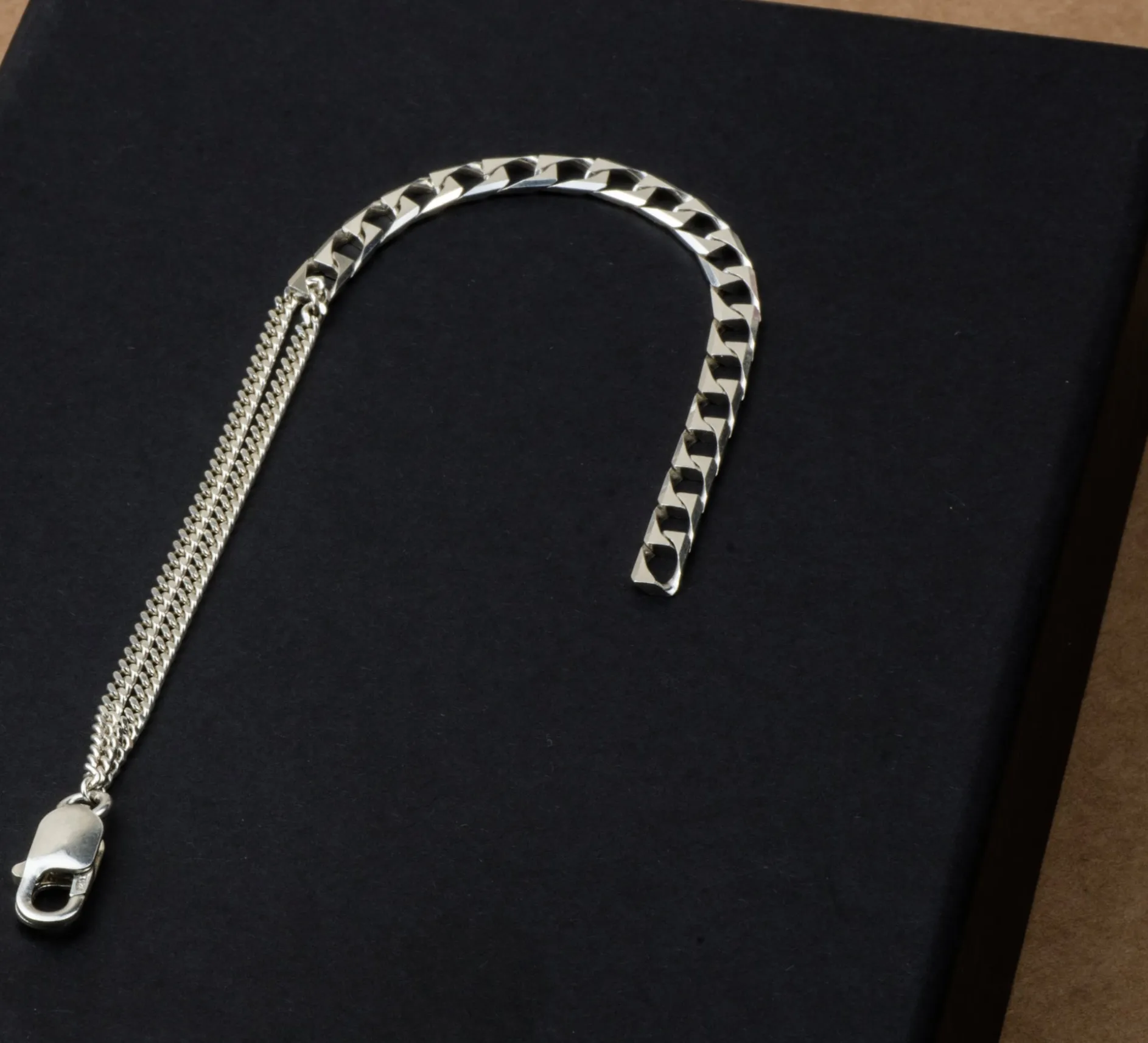 Armband Steven double chain