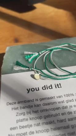 Armband you did it! 🏃