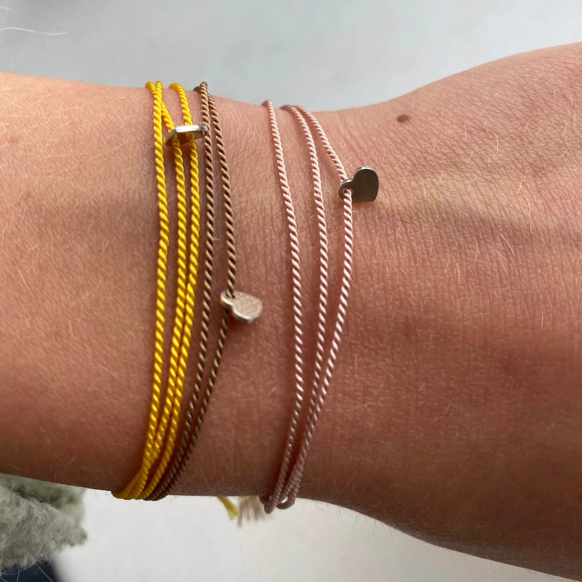 B2B Armband love knot ❤ hart onder de riem