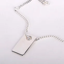 B2B Ketting pendant rectangle