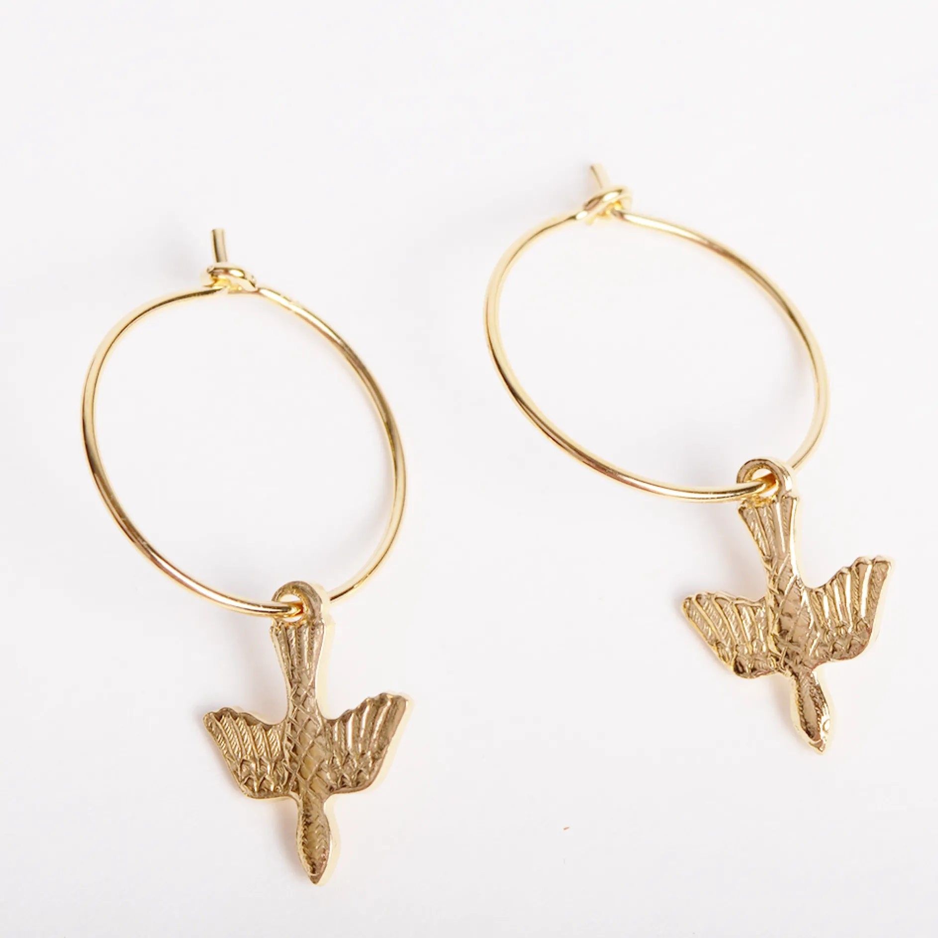 B2B Oorbellen bird hoop