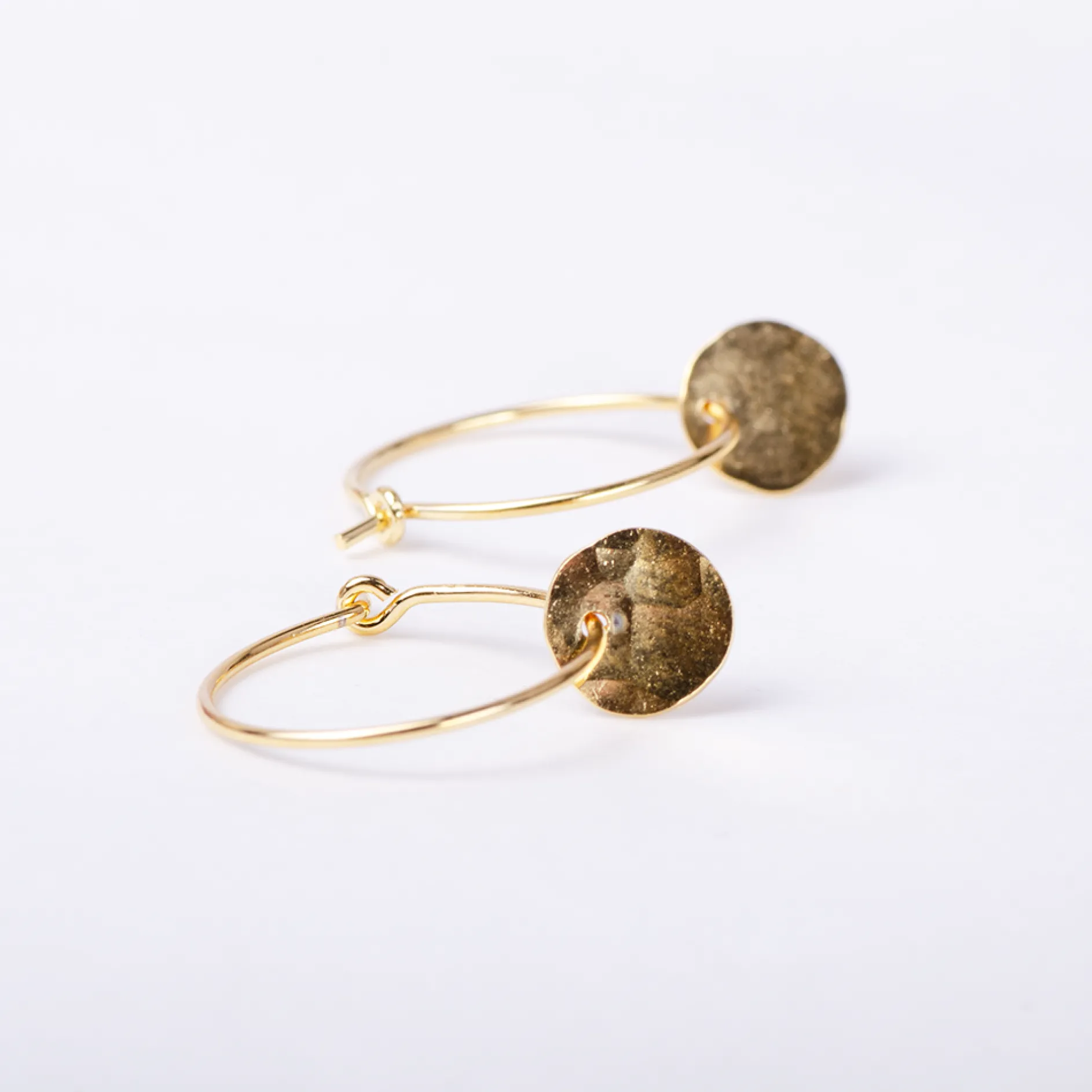 B2B Oorbellen bubbles hoop small