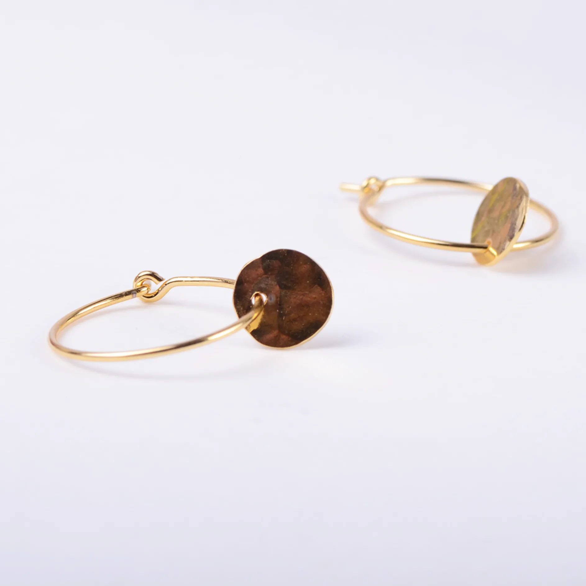 B2B Oorbellen bubbles hoop small