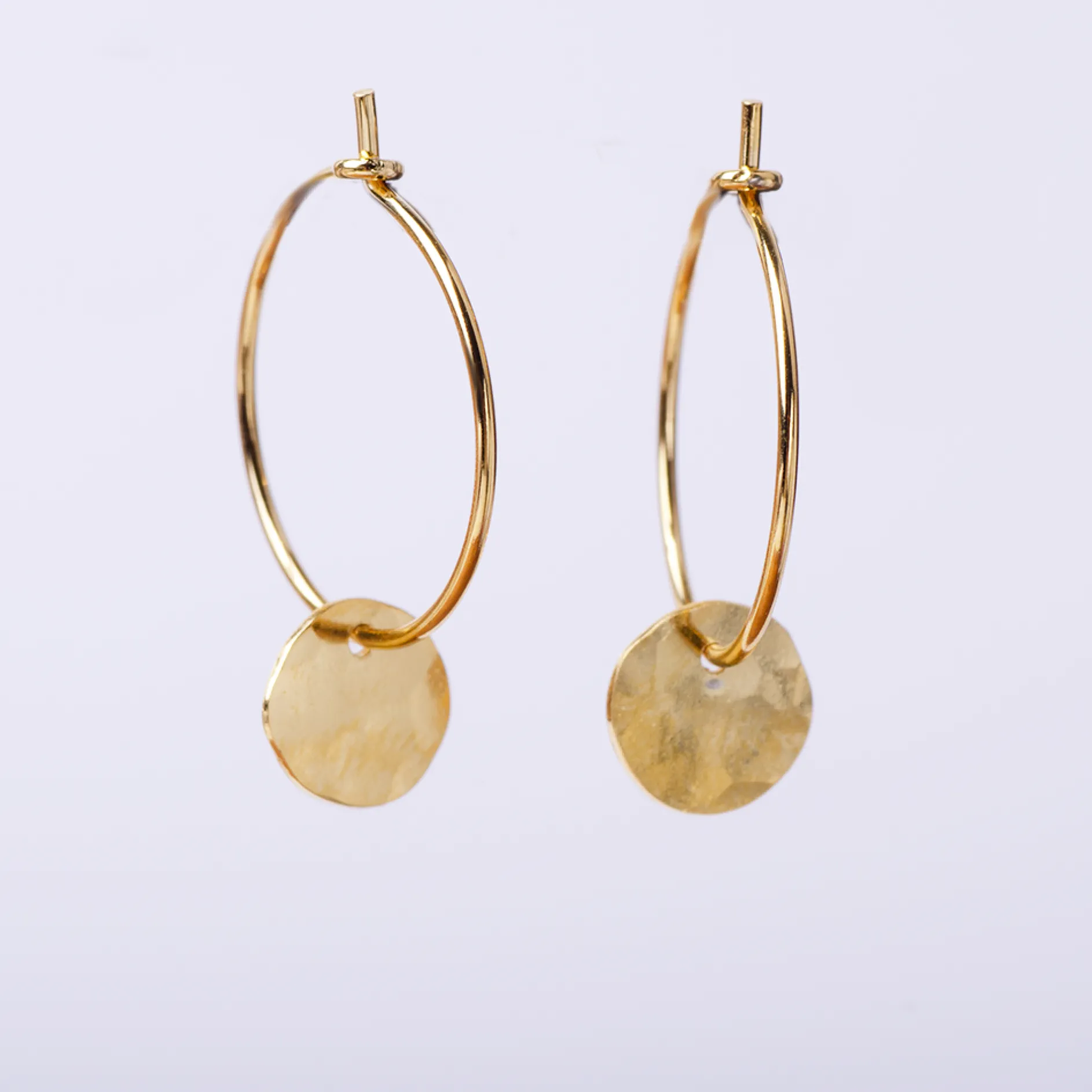 B2B Oorbellen bubbles hoop small