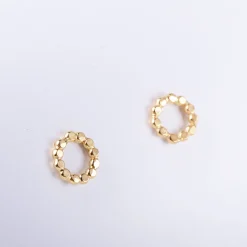 B2B Oorbellen flat pearl small