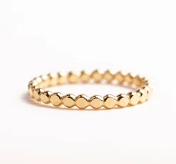 B2B Ring flat pearl