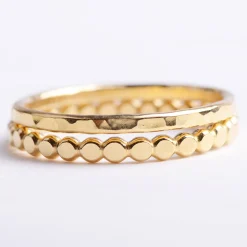 B2B Ring flat pearl