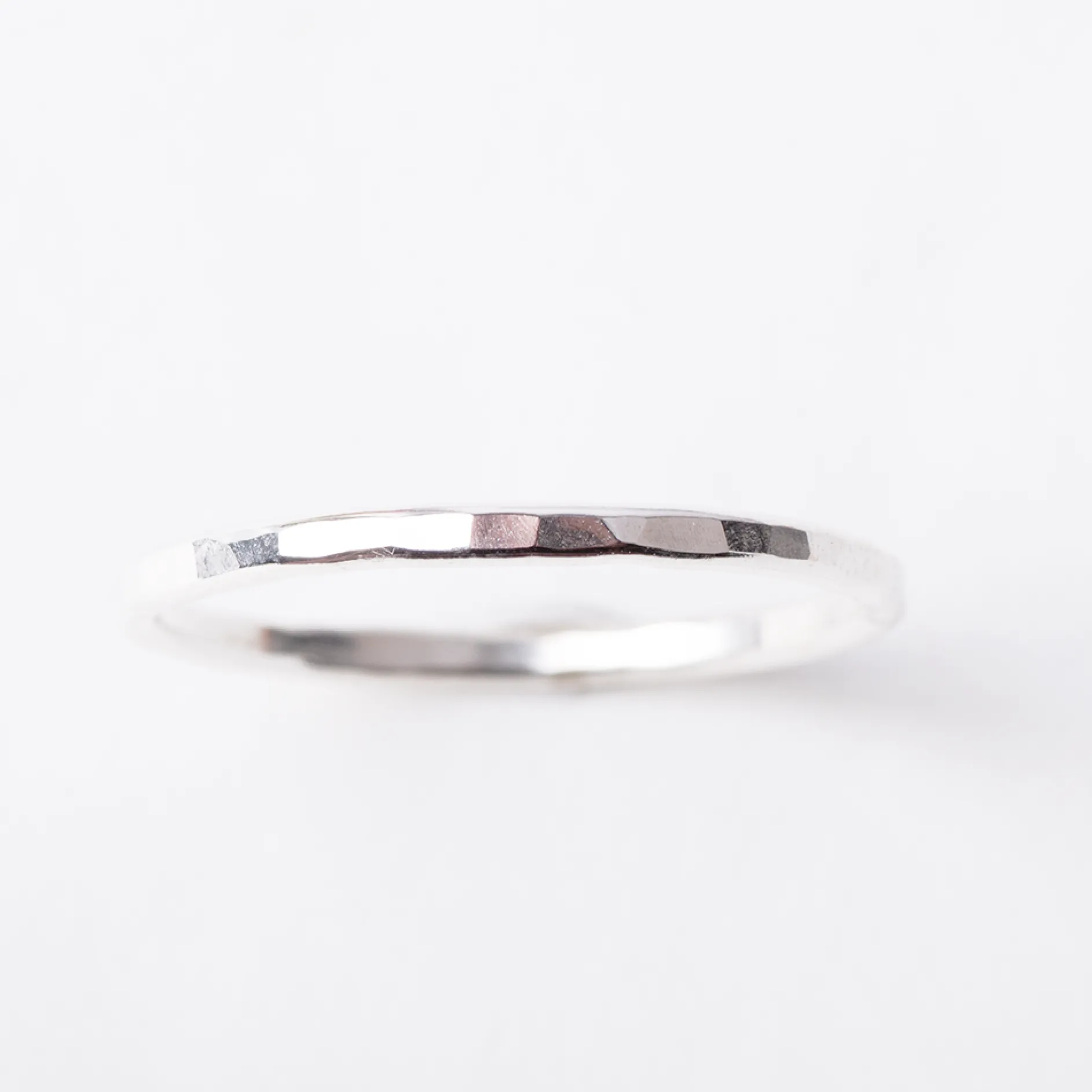 B2B Ring hammered