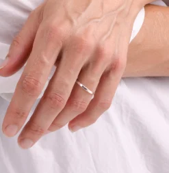 B2B Ring hammered