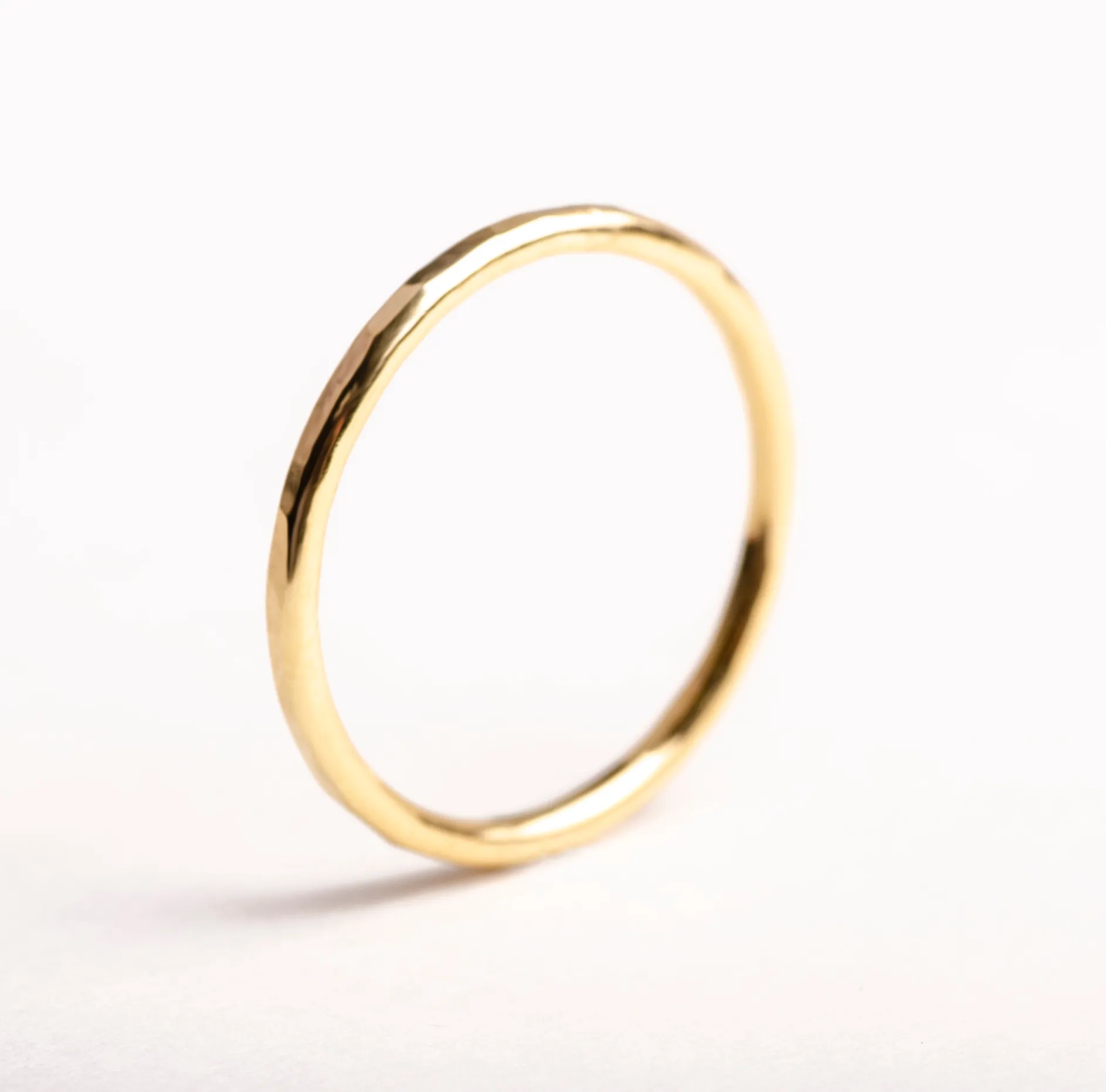 B2B Ring hammered