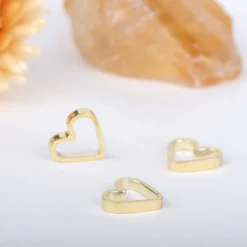 Hanger 14k big heart