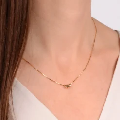 Hanger 14k doll's charm