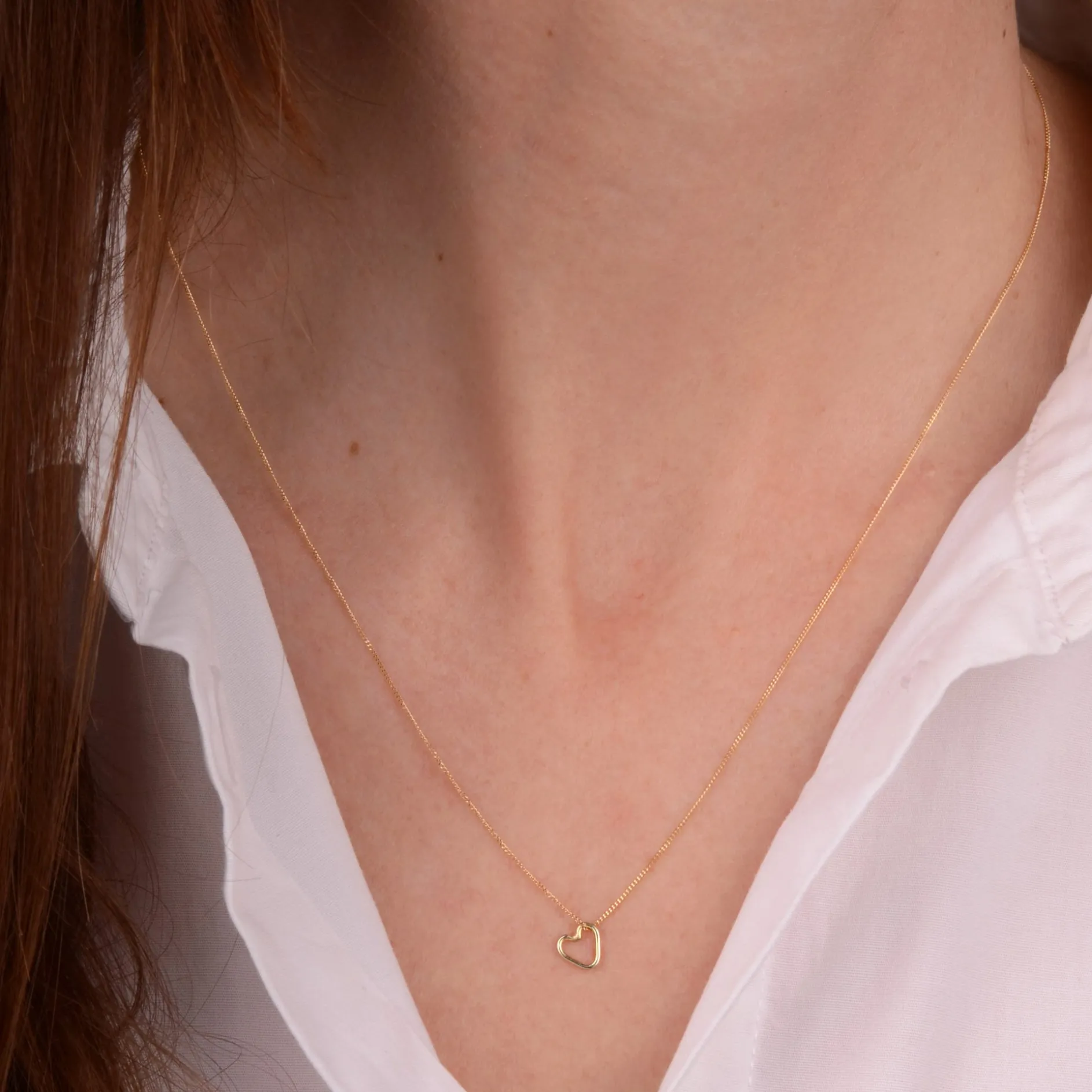 Hanger 14k heart