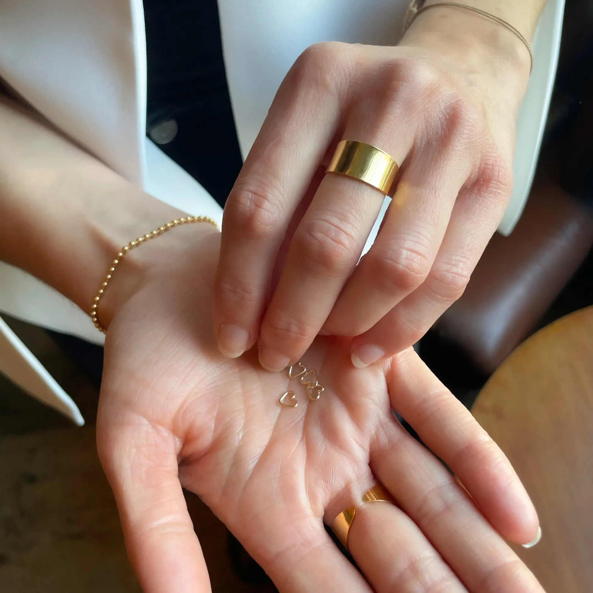 Hanger 14k heart