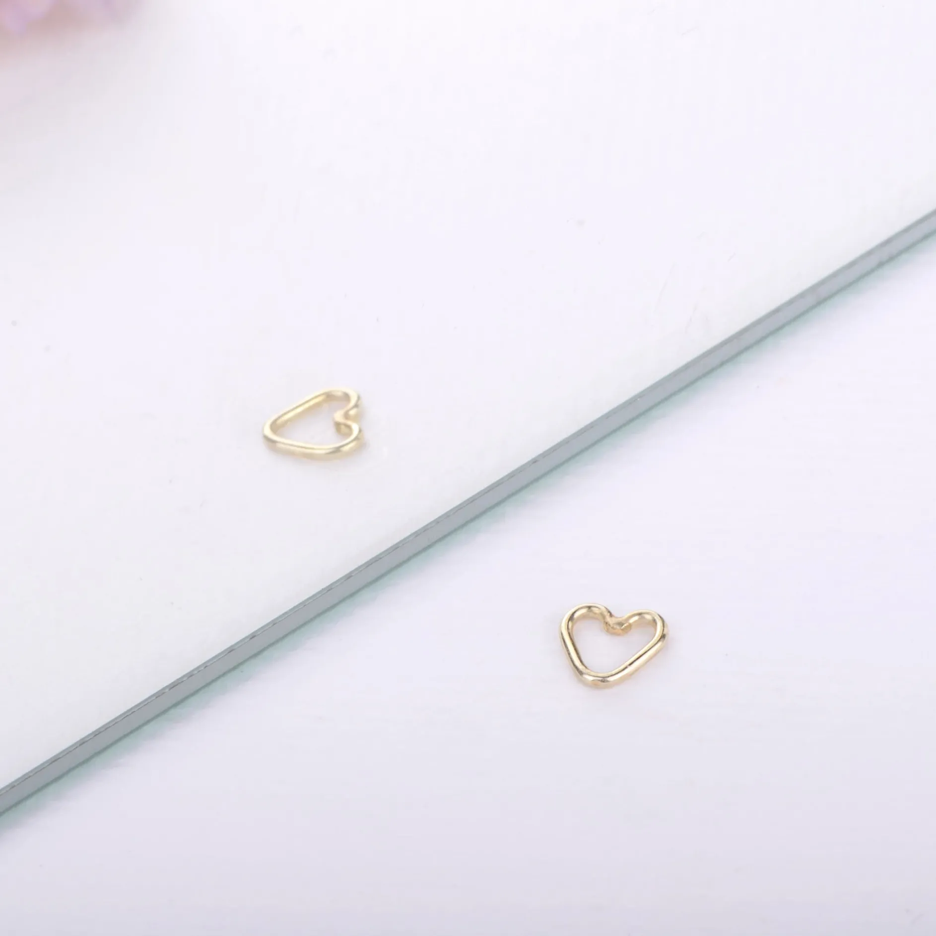 Hanger 14k heart