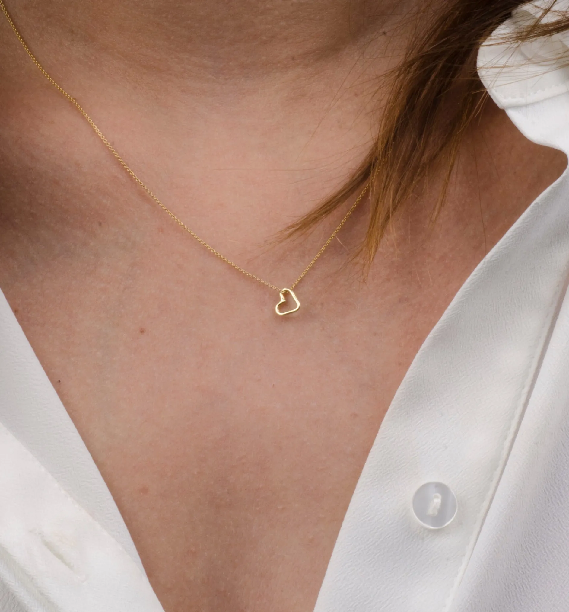 Hanger 14k heart