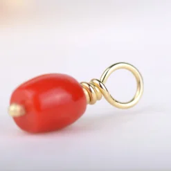 Hanger 14k red passion