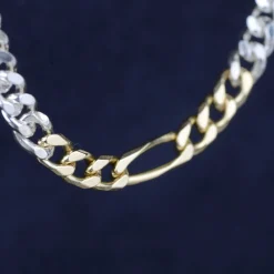 Ketting duo d'or rough
