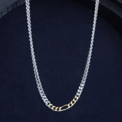 Ketting duo d'or rough