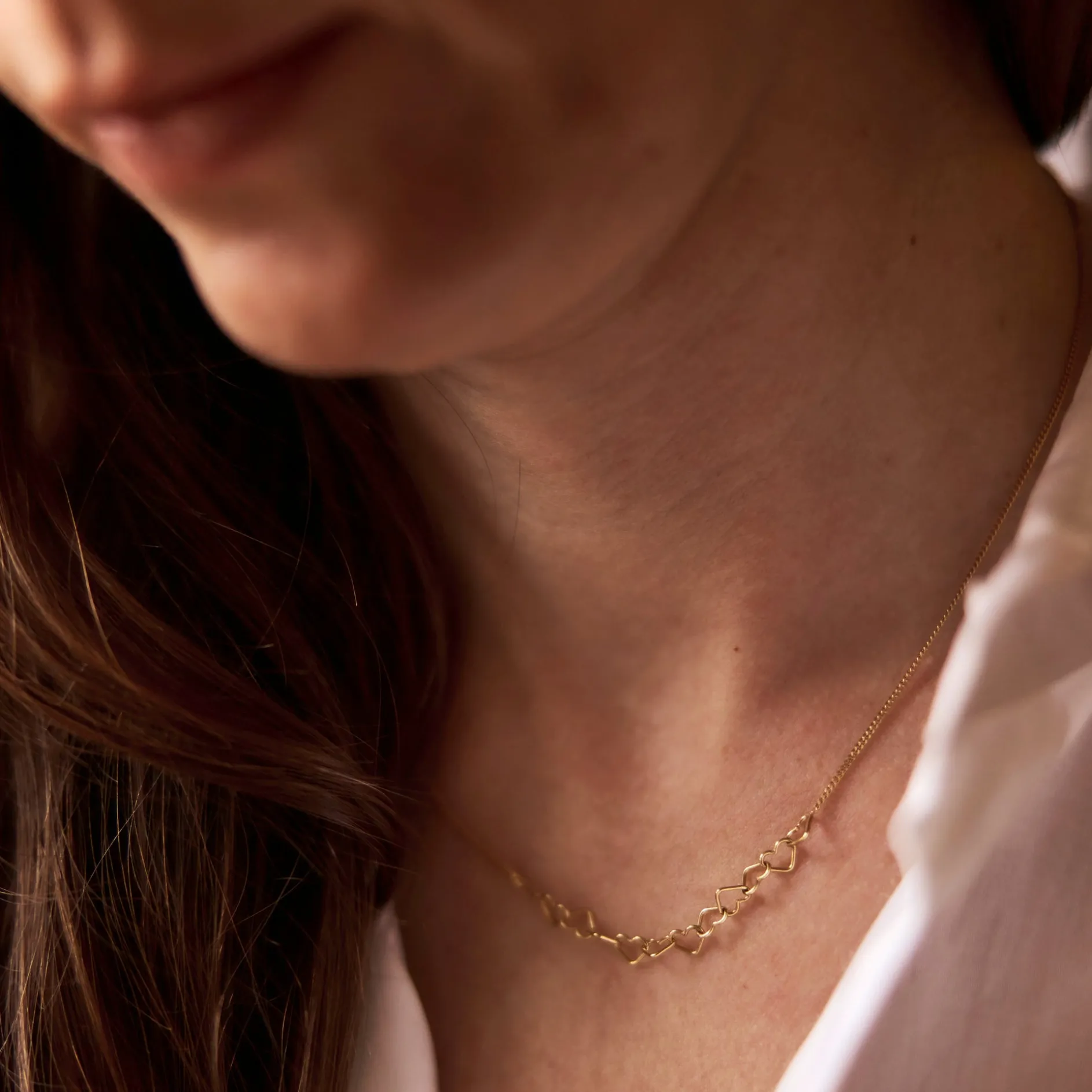 Ketting heart on fire