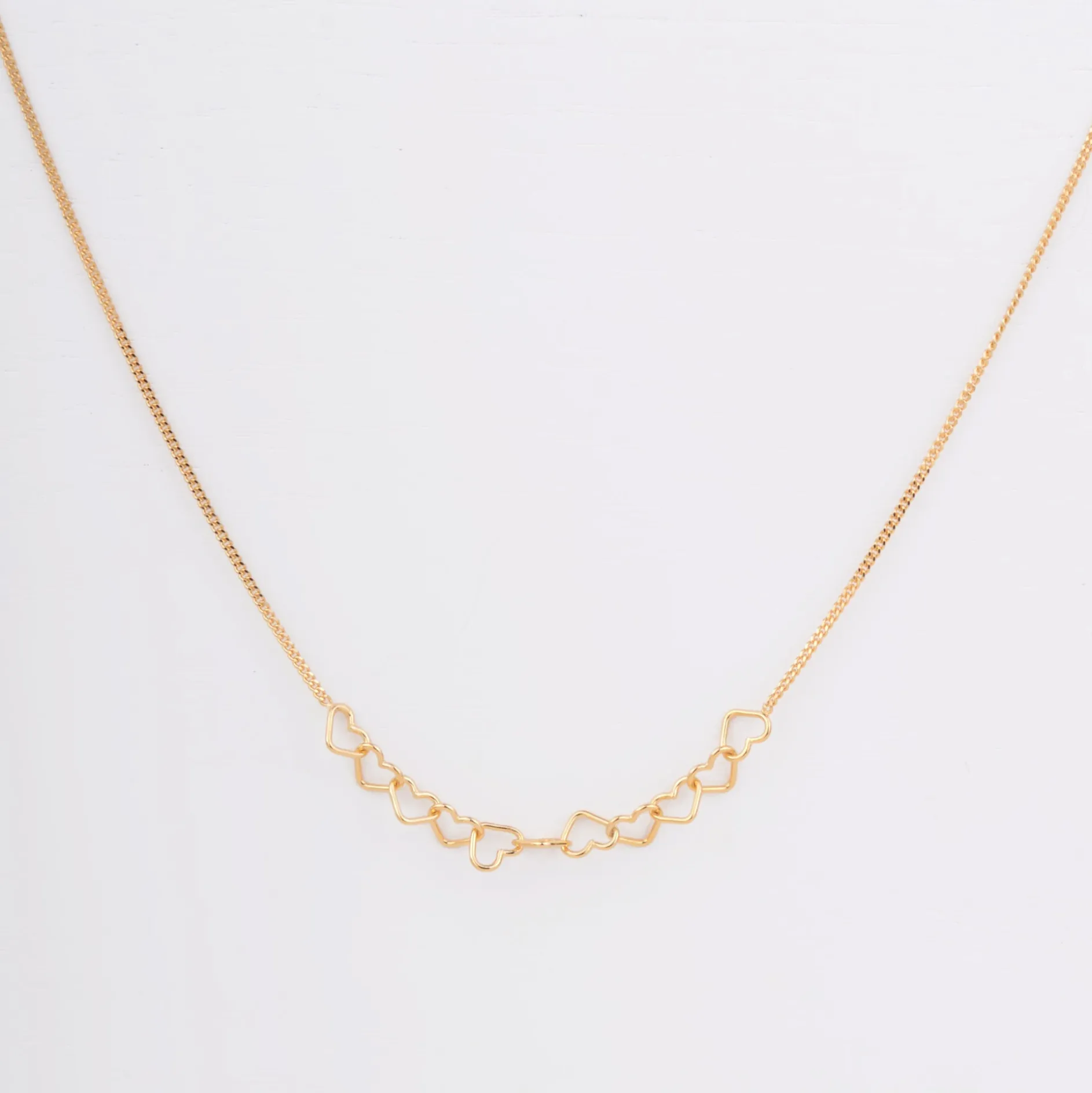 Ketting heart on fire