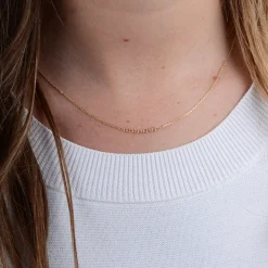 Ketting 14k amor
