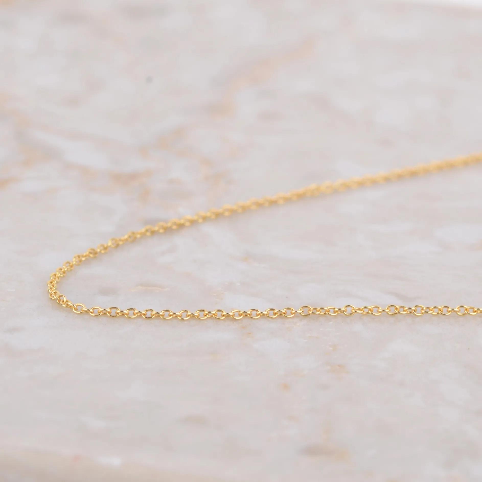 Ketting 14k anker