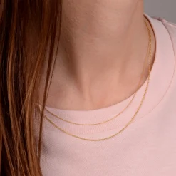 Ketting 14k anker