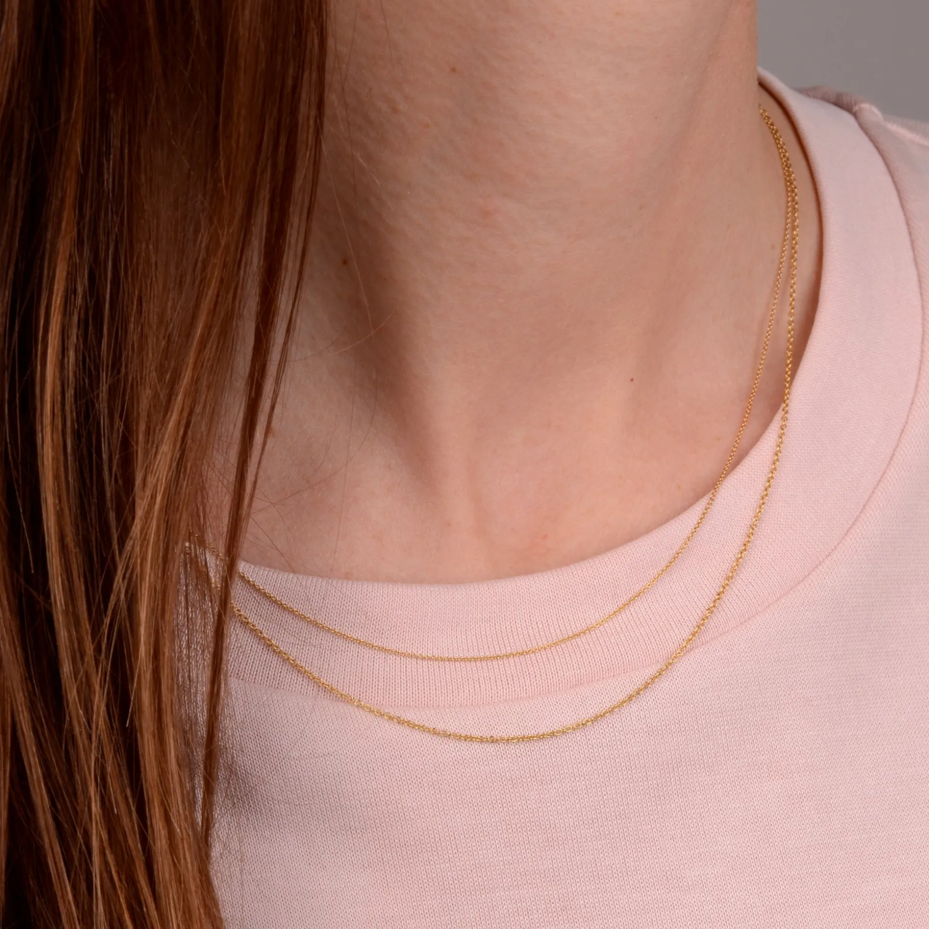Ketting 14k anker
