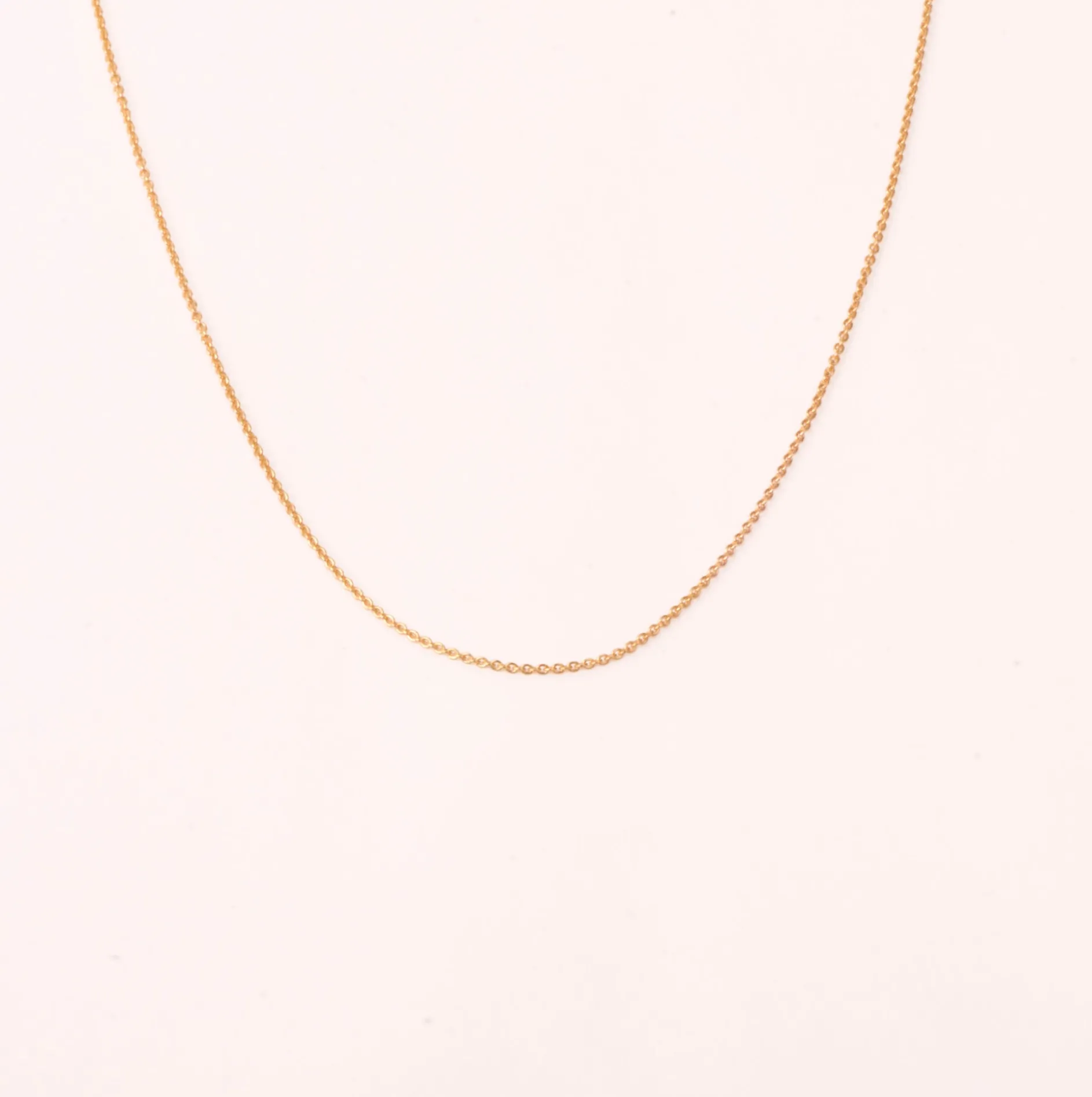 Ketting 14k anker
