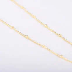 Ketting 14k bamboe
