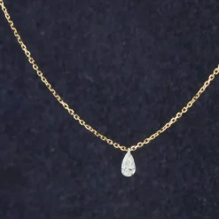 Ketting 18k dangling brilliance