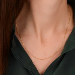 Ketting 14k figaro