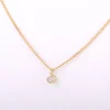 Ketting 14k in the name of the rose