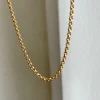Ketting 14k jasseron
