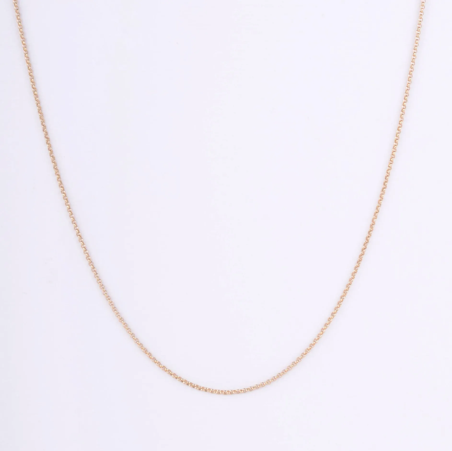 Ketting 14k jasseron