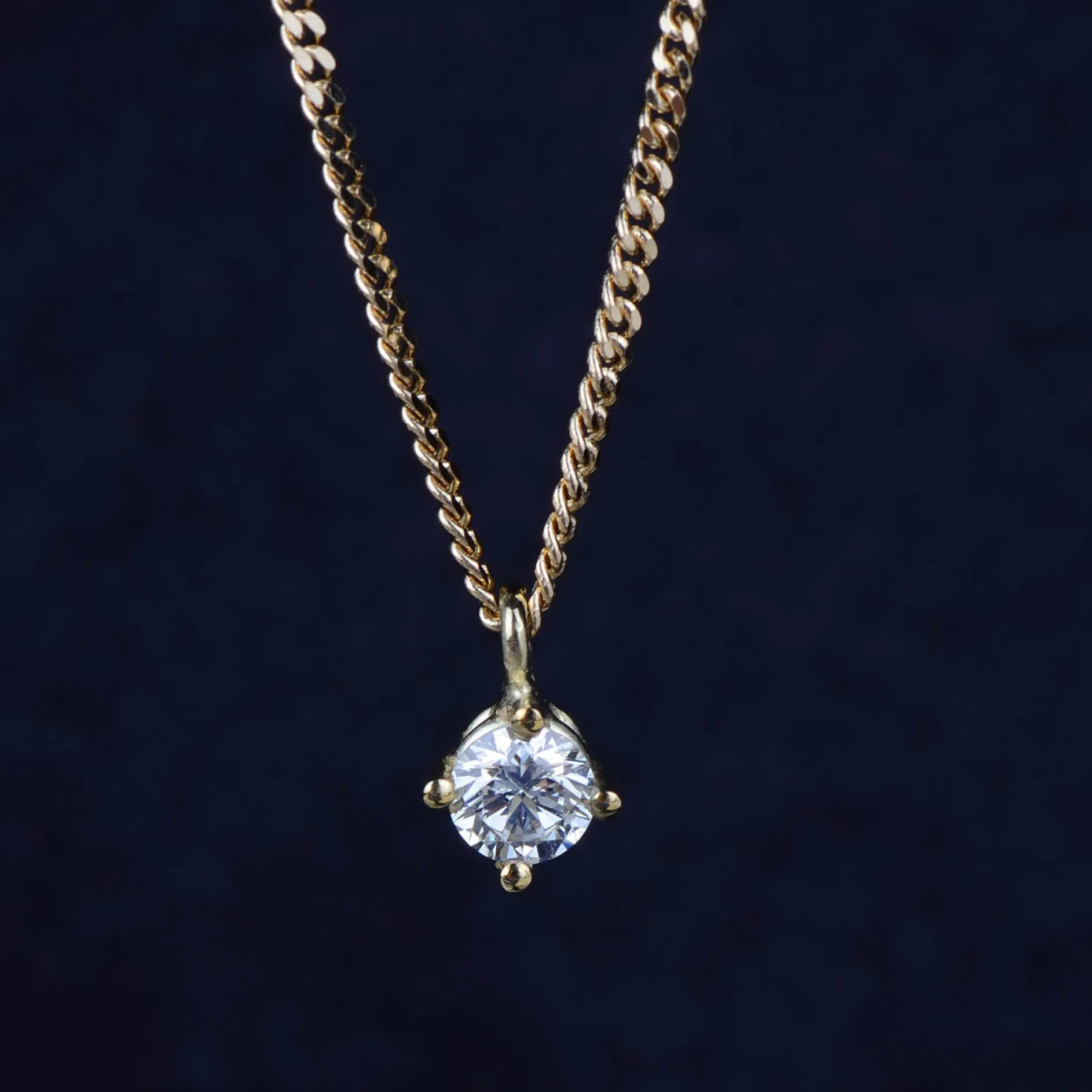 ketting 14k pure diamond