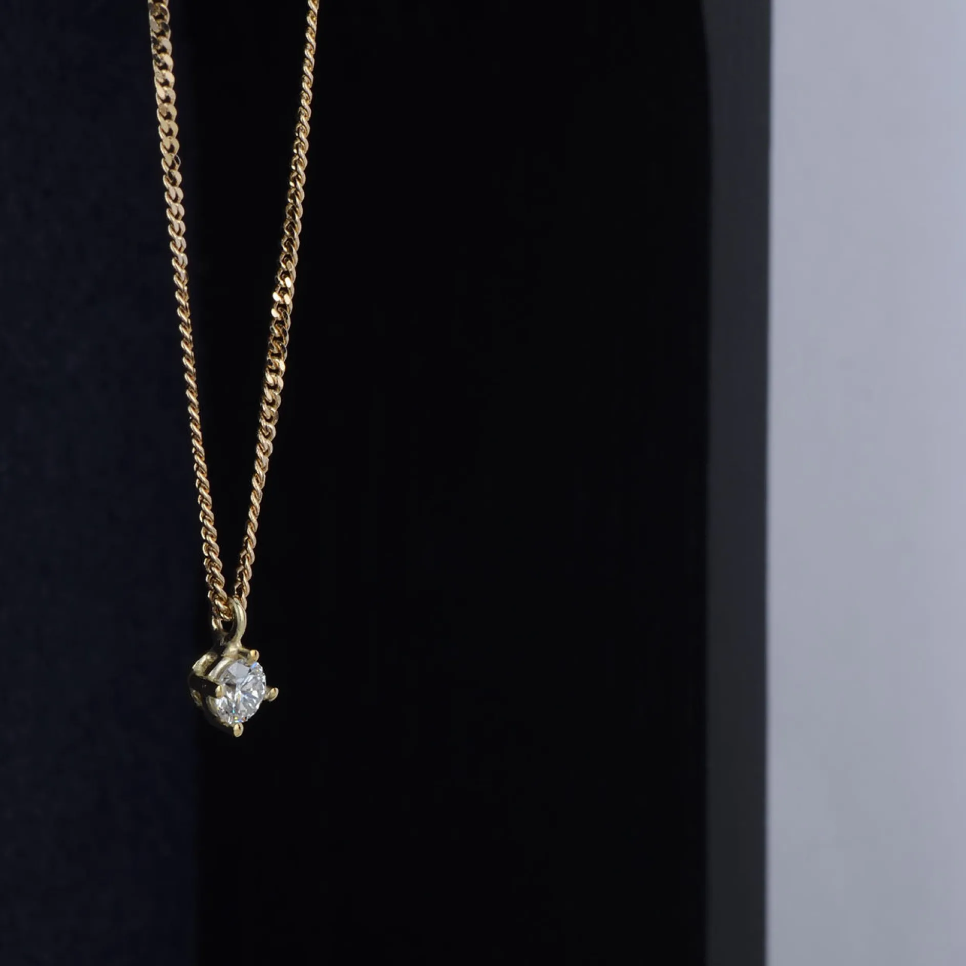 ketting 14k pure diamond