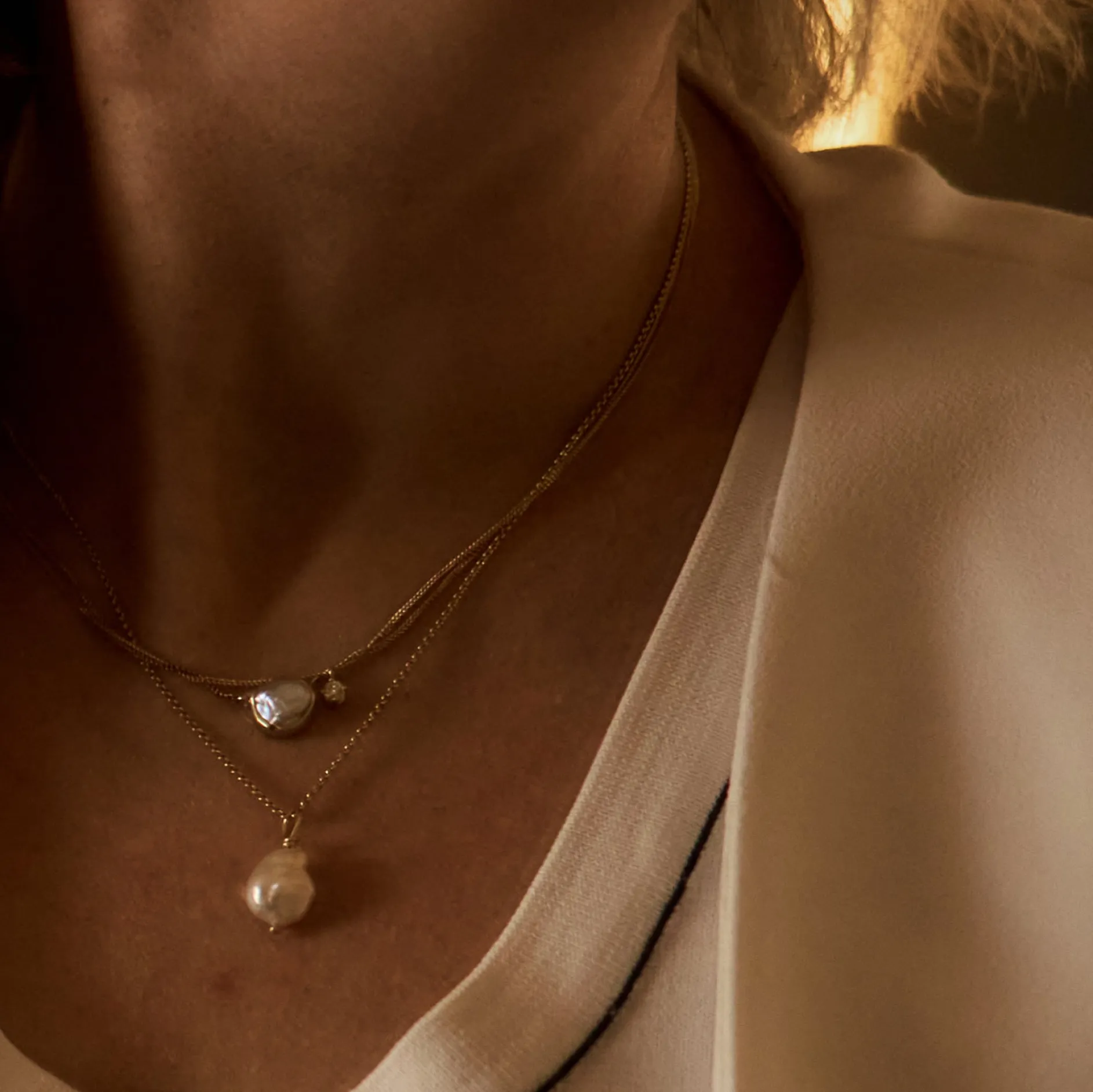 ketting 14k pure diamond