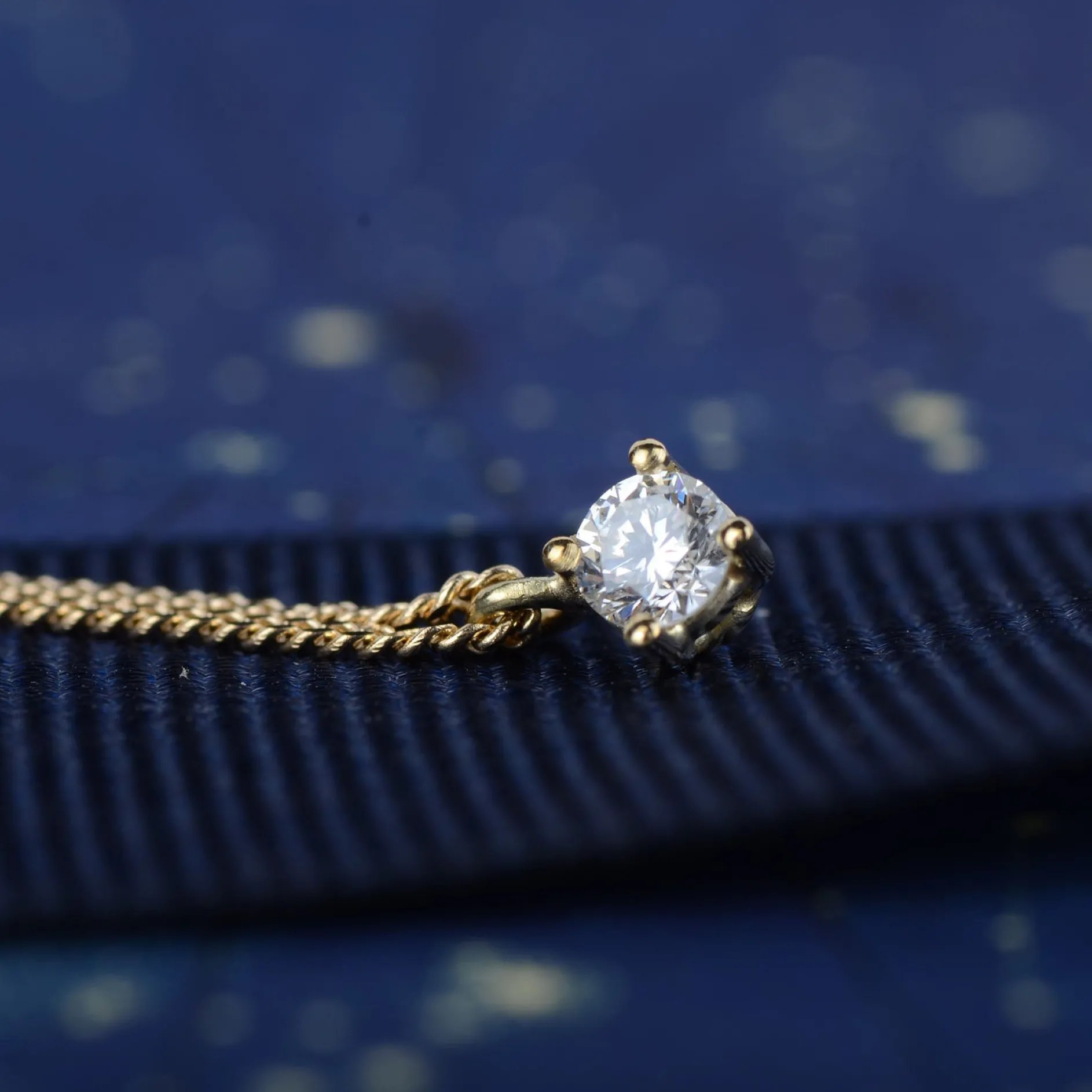 ketting 14k pure diamond