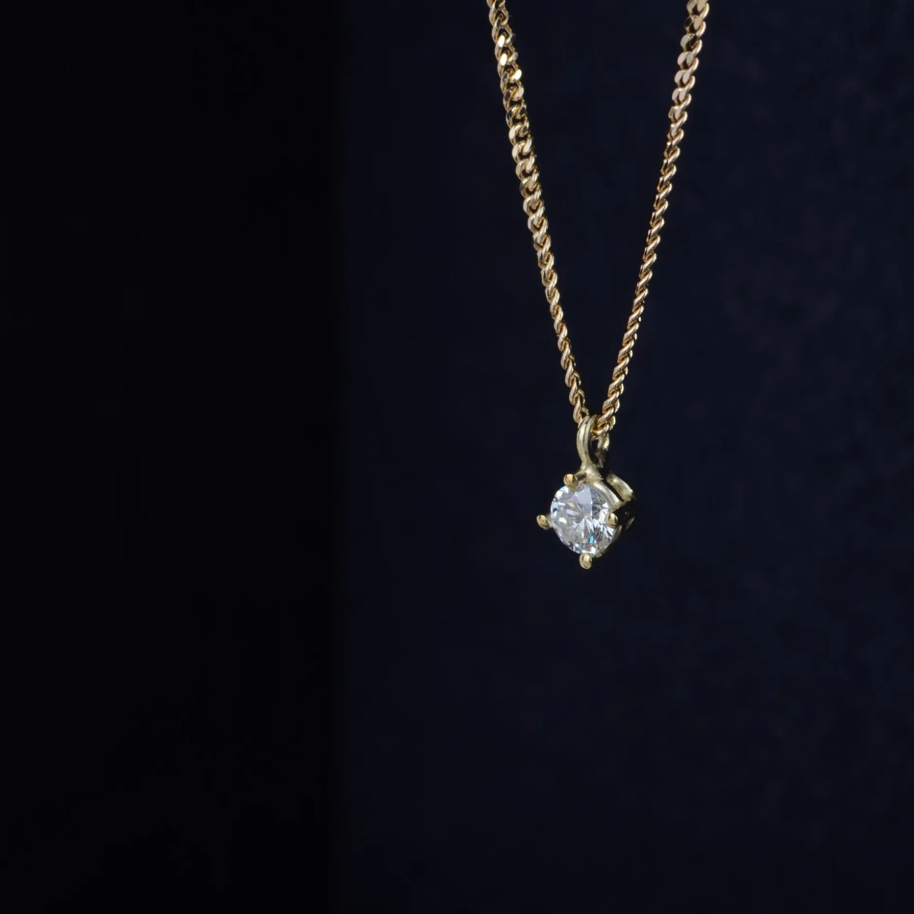 ketting 14k pure diamond