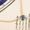 ketting 14k sapphire night