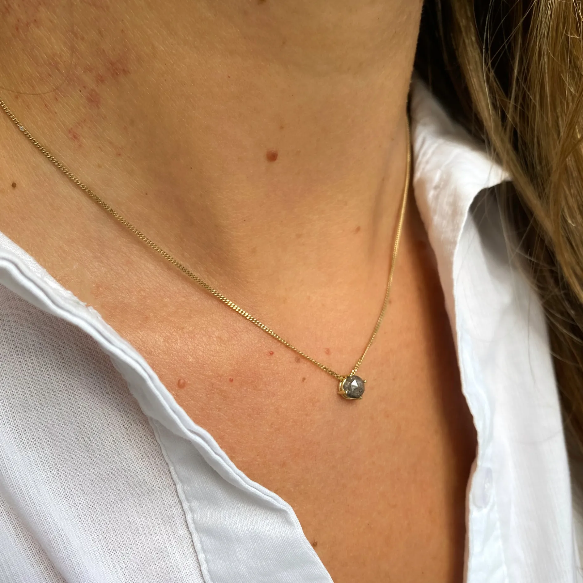 Ketting 14k stardust