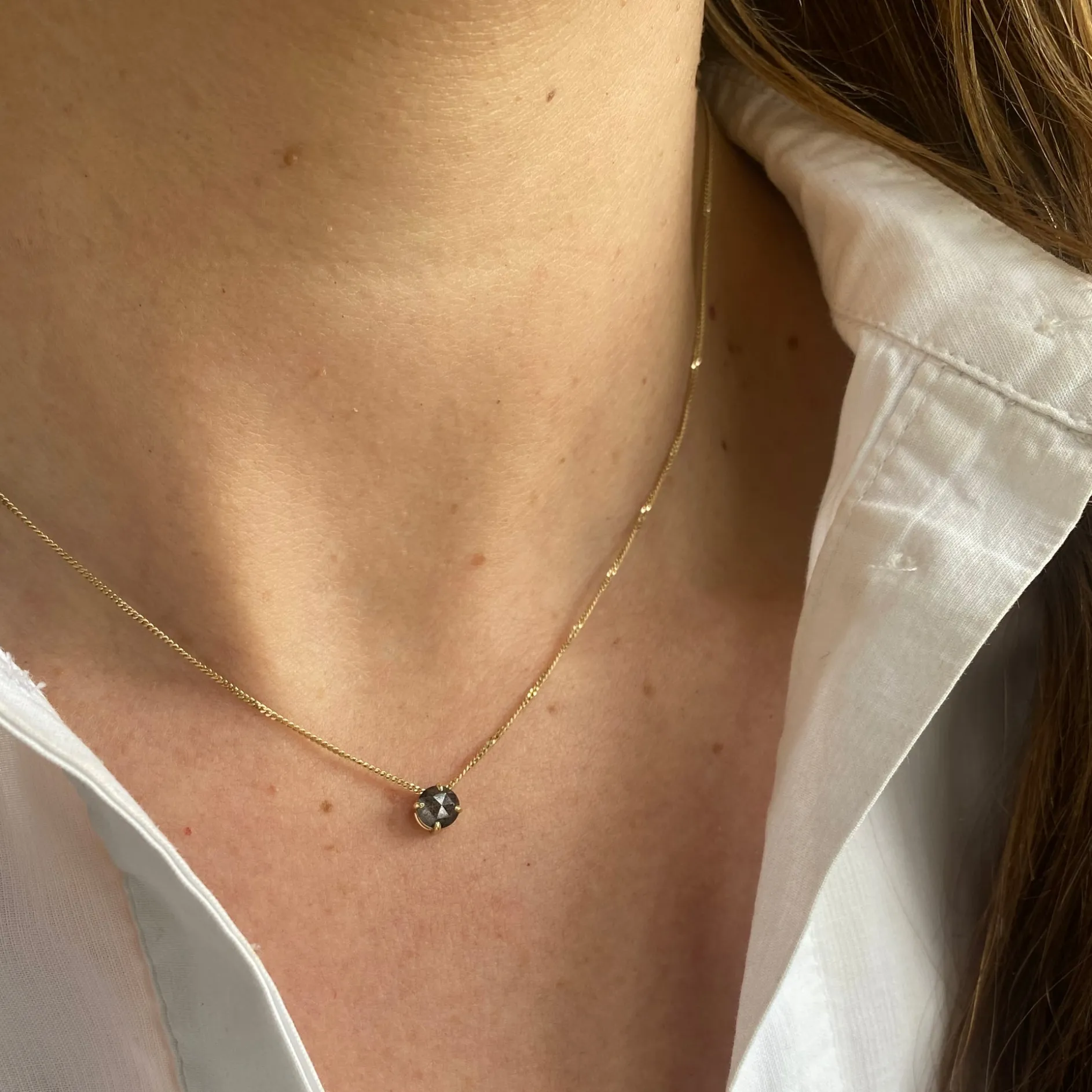 Ketting 14k stardust