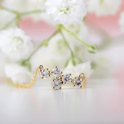 Ketting 14k starlight
