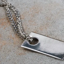 Ketting pendant rectangle