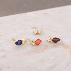 Oorbel 14k amour